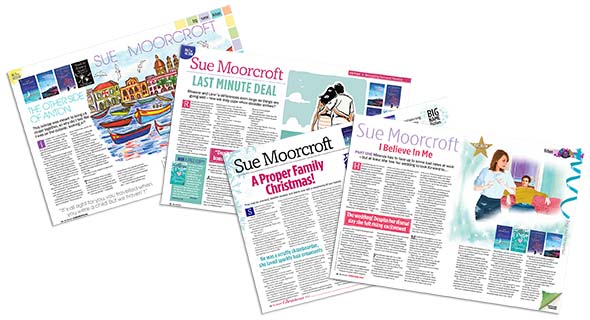 Other Writing: As well as her novels, novellas and serials, Sue Moorcroft has written widely on subjects of fiction and non-fiction.  This is a selection of her articles and non-fiction publications.