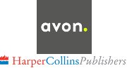 Logo of Sue's publisher, Avon Harper Collins.
