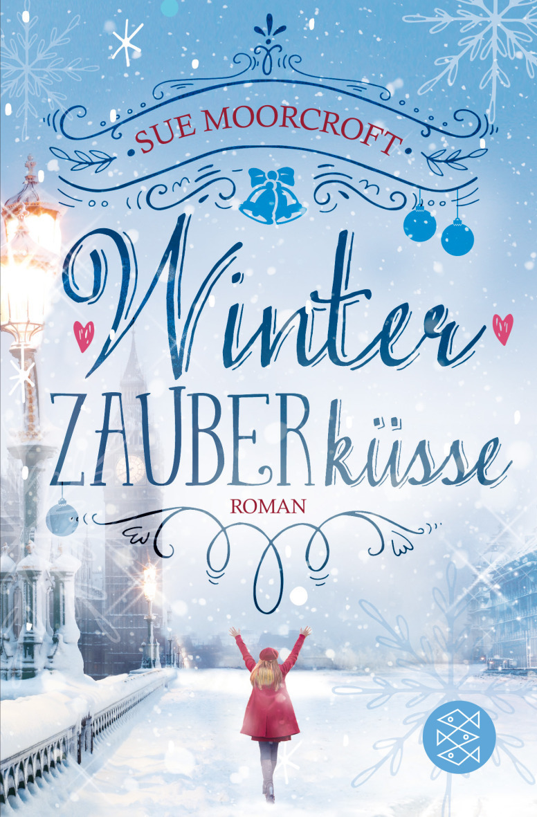 image shows: The cover of the German edition of 'The Christmas Promise' - translation: 'Magical Winter Kisses'