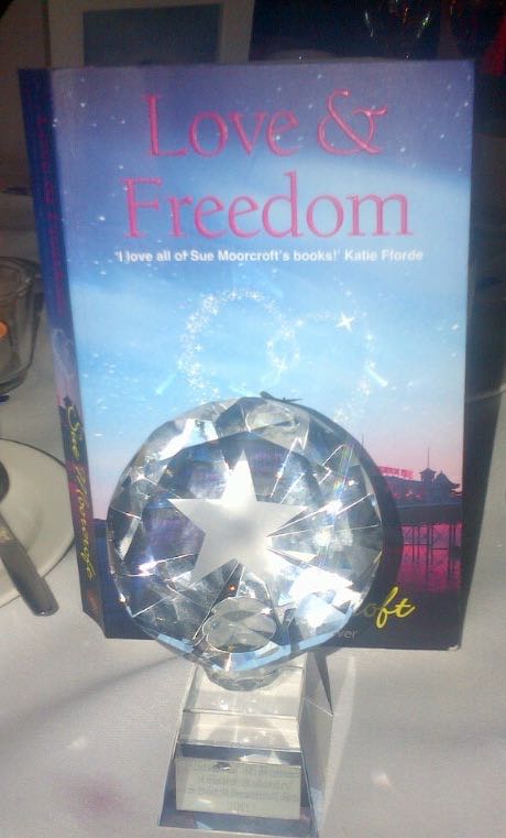 image shows: Love & Freedom wins the Best Romantic Read Award 