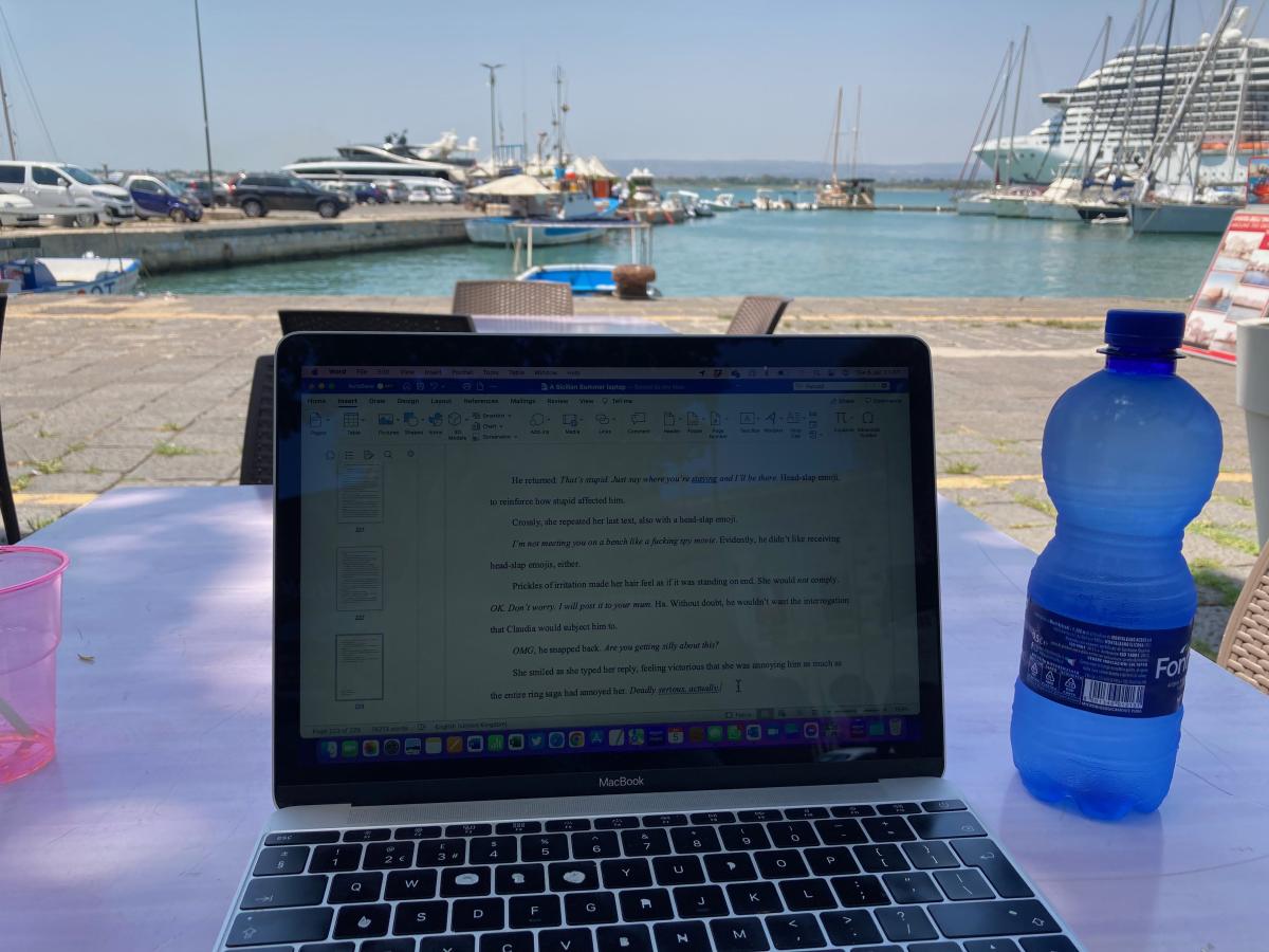 image of Research trip to Sicily (for An Italian Island Summer). #AuthorLife