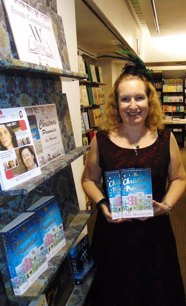 image of At the launch of The Christmas Promise, Waterstones Nottingham